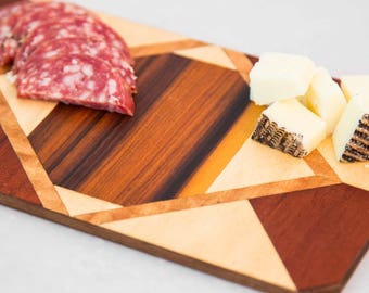 Cheese Board // Mid Century Modern // Kitchen accessory // one-of-a-kind // gift for him // gift for her