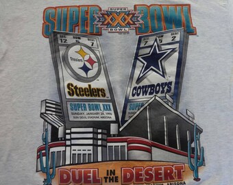 Vintage super bowl 30 shirt.