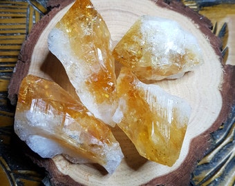 Rough Citrine Points