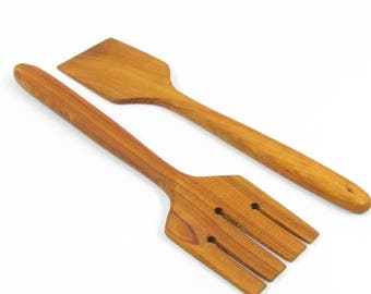 Spoons sold by two wooden country wooden