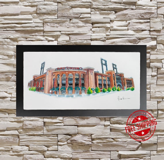 St Louis Cardinals Wall Art Print Sport Decor Gift