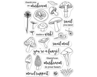 SALE Hero Arts: CM158 You're a Fungi, clear stamp