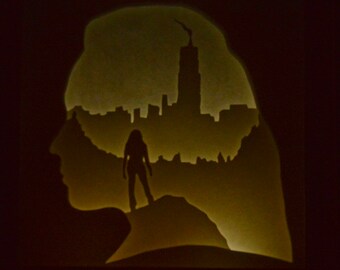 Light-box: Clexa / Clarke Griffin / Commander Lexa / Heda / The 100