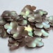 25 pcs Rainbow Dull Metallic Color Flower Sequins/KBBF475