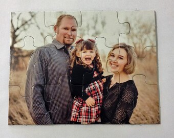 Custom Photo Puzzle - Picture Puzzle - Christmas Gift for Kids - Custom Children Gift - Wedding Puzzle - Bridesmaids Puzzle - Custom gift