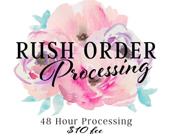 Rush Order Processing