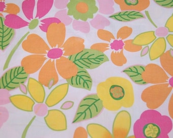Boutique Euro Floral Sorbet Fabric 1 yard