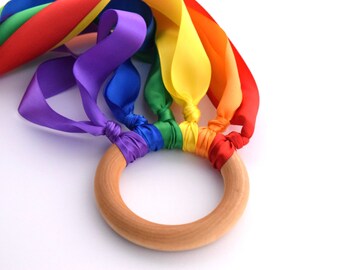 Easter Gift for Kids, Rainbow Hand Kite, Toddler Easter Gift, Toddler Gift, Toddler Toy, Montessori Toddler, Pretend Play, Sensory Toy