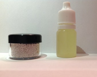 Caviar Glitter Beard Kit Silver Beard Caviar Beard Glitter by Beard Basics