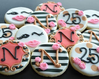 Kate Spade Inspired Cookies