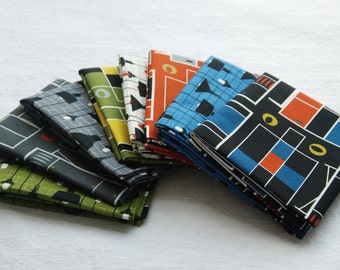 Fat Quarter Bundles In the room and Lamps in "Loft Life Collection" by Hoodie Crescent for Stof Fabrics
