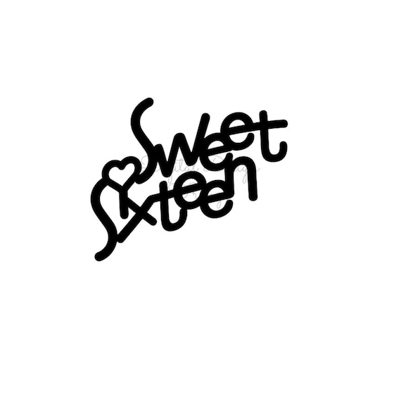 Free Free 178 Sweet Sixteen Svg SVG PNG EPS DXF File