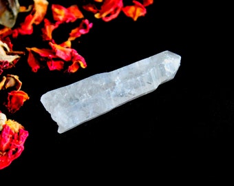 ONE Tibetan Quartz Crystal Point - Terminated Healing Crystals From Tibet, Specimens, Tibetan Black Quartz, Energy Crystal,Om Energy, A34