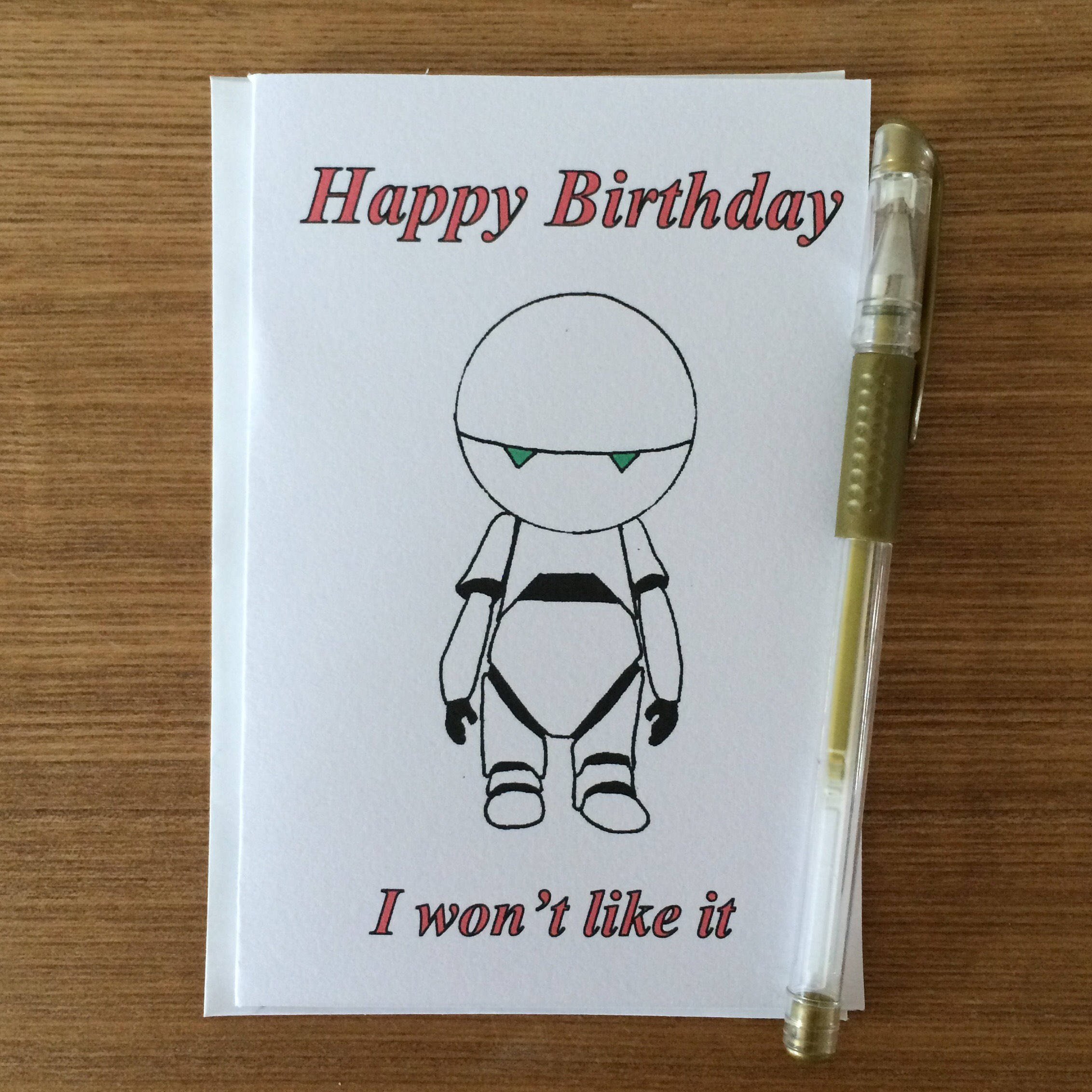 Hitchhiker's Guide to the Galaxy Marvin the Martian