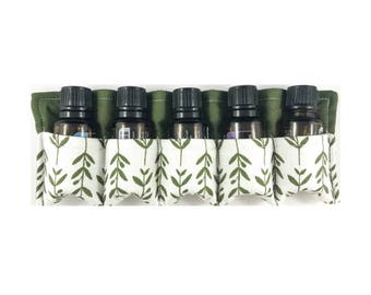 Essential Oils Travel Case - holds 5 bottles