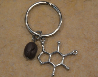 Caffeine Addict keychain