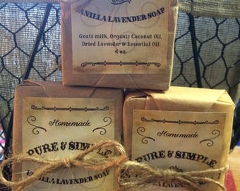 Vanilla Lavender Soap