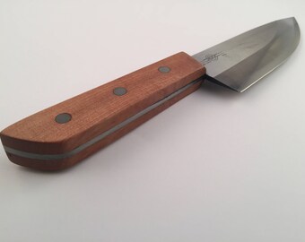 5" Kitchen Knife with Tasmanian Myrtle Handle