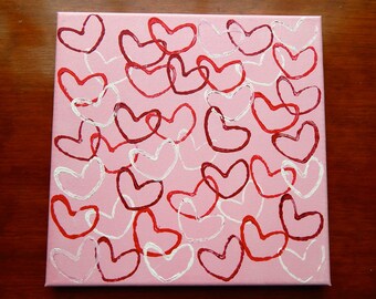 Fluttering Heart Canvas