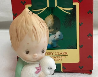 Vintage Hallmark Ornament Betsey Clark 1985 LAMB