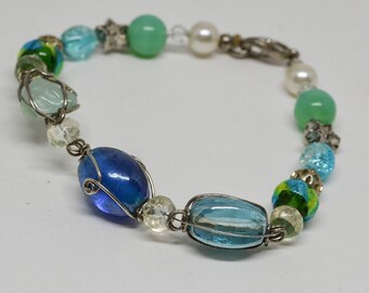 Multi Color Beaded Bracelet