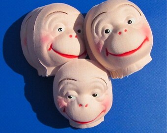 Monkey Faces, 24 pieces