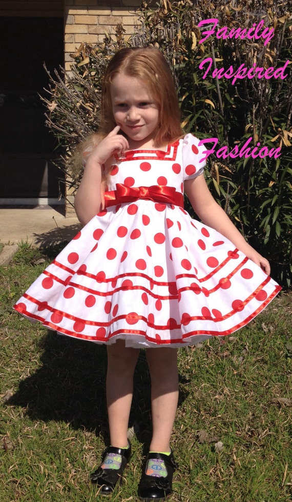 Shirley Temple replica dress