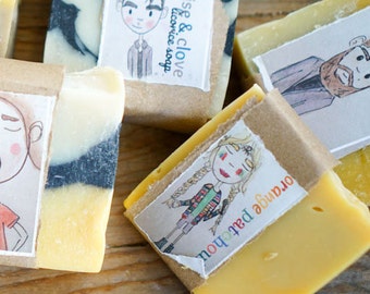 Orange Patchouli Cold Process soap (Vegan)