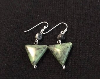 Unique Zoisite Earrings
