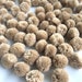 Light Brown Yarn Pom Poms 1 inch, decorative ball, jewelry making, pompom garland, nursery decor, pompon ball, party decor, boho decor