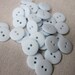 Plain Pale Blue Buttons 18mm 24 pieces