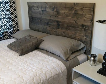 Rustic headboard | Etsy