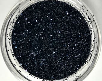 Black Edible Glitter, 6 Grams