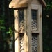 Beautiful cedar wood whole peanut bird feeders Unique bird