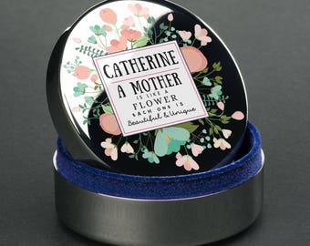Personalised Floral Trinket Box