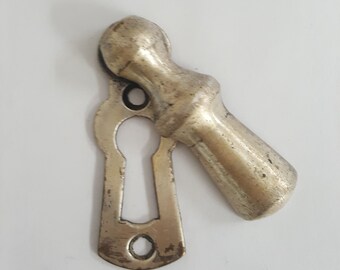 Antique Silver Key Escutcheon 532049