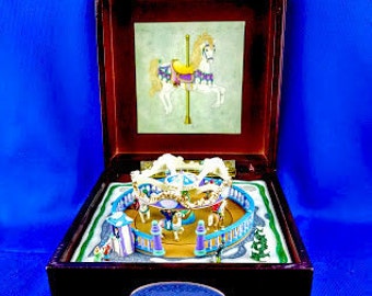 Merry Go Round Music Box