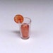 Miniature Glass Beverage with Fruit Slice