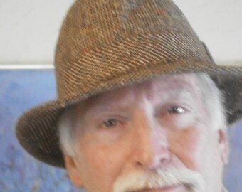 Men's Vintage Tweed Hat - 60's