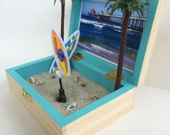 Huntington Beach ~ California ~ Zen Beach Garden ~ Desktop Sand Box