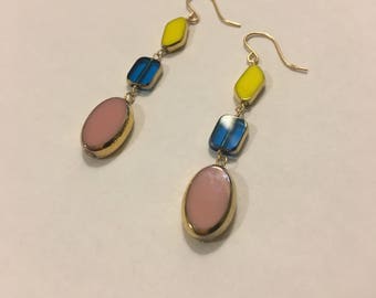 Vintage Glass Earrings