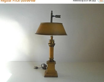 Sale - Vintage 1960's Metal Double Bat Desk Lamp by Morton - Works