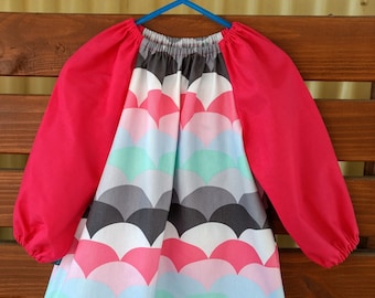 Kids Long Sleeve Art Smock - Size 1-2.