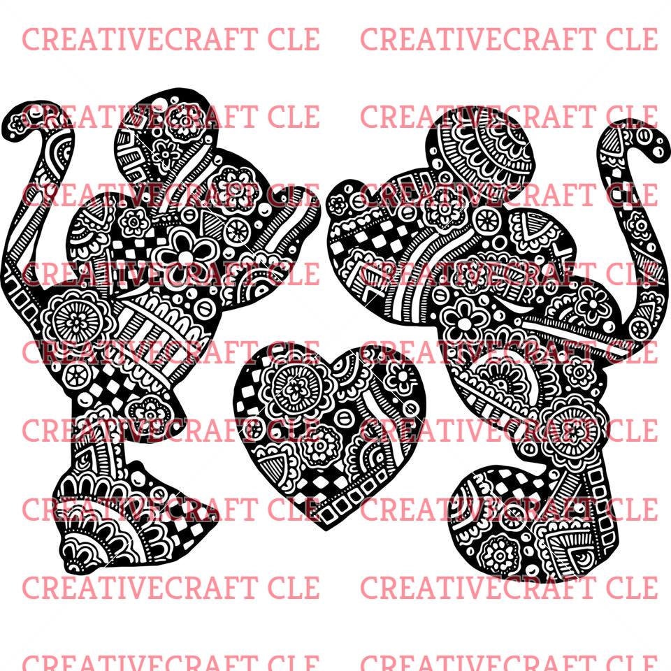 Free Free 64 Disney Zentangle Svg SVG PNG EPS DXF File