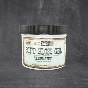 Prima - Finnabair - Art Basics - Transparent Gloss Soft Gel