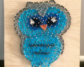 Owl string art | Etsy
