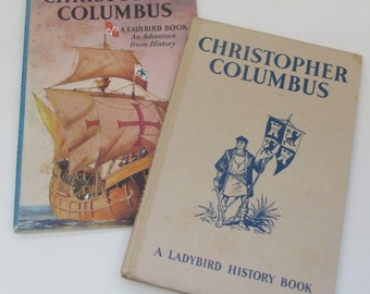 Vintage Children's Book - Christopher Columbus- A Ladybird Book with Dust Jacket