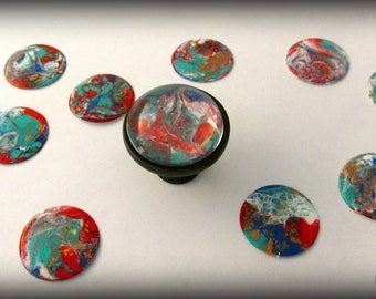 Cabinet Knobs, Unique Knobs, Unique Knobs, Colorful Knobs, Colorful Pulls