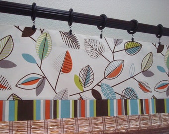 Covington Carson and Cameron Valance Kitchen Curtain Kitchen Valance Modern Valance Unlined
