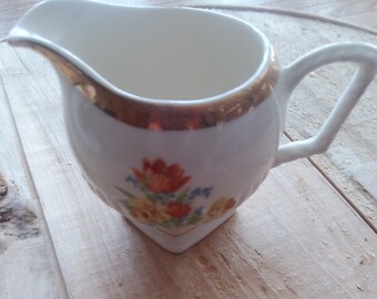 Vintage Royal Bouquet Creamer